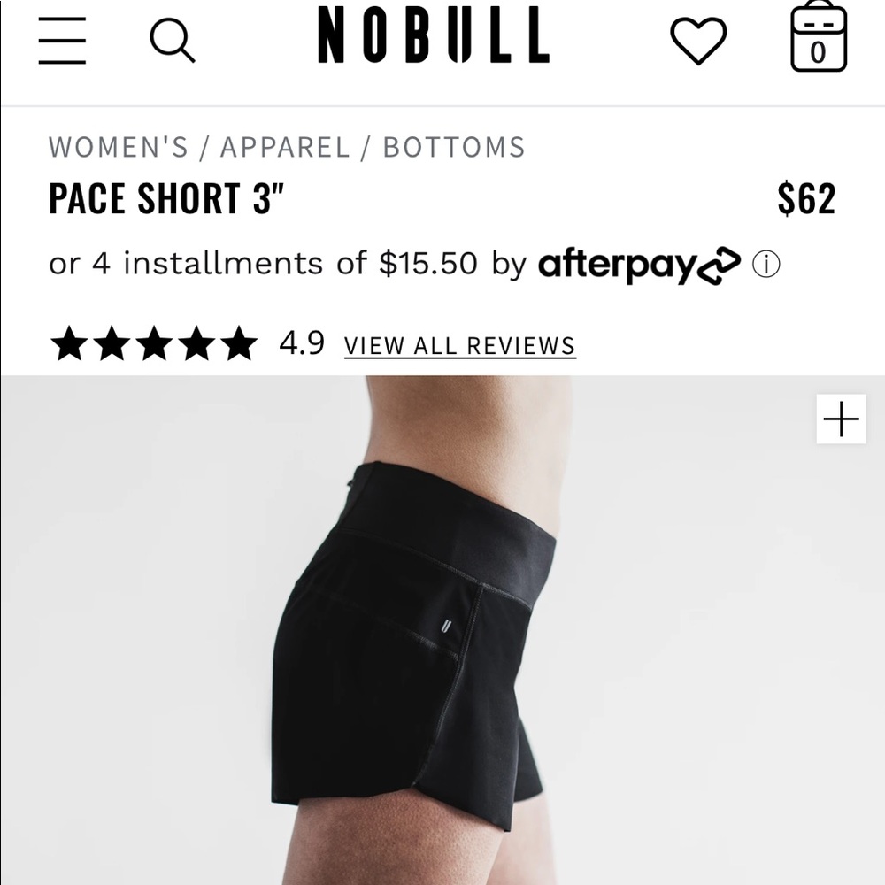 Pace Short 3”